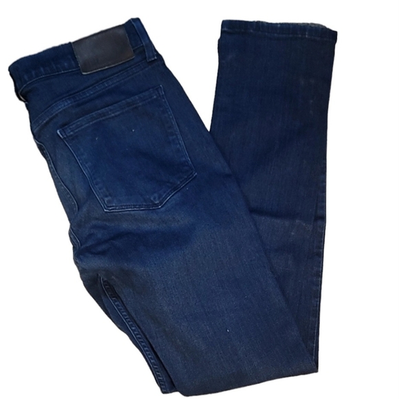 PAIGE | Lennox / Slim Fit Blue Denim Jeans | Size: 31X32 - Picture 2 of 10